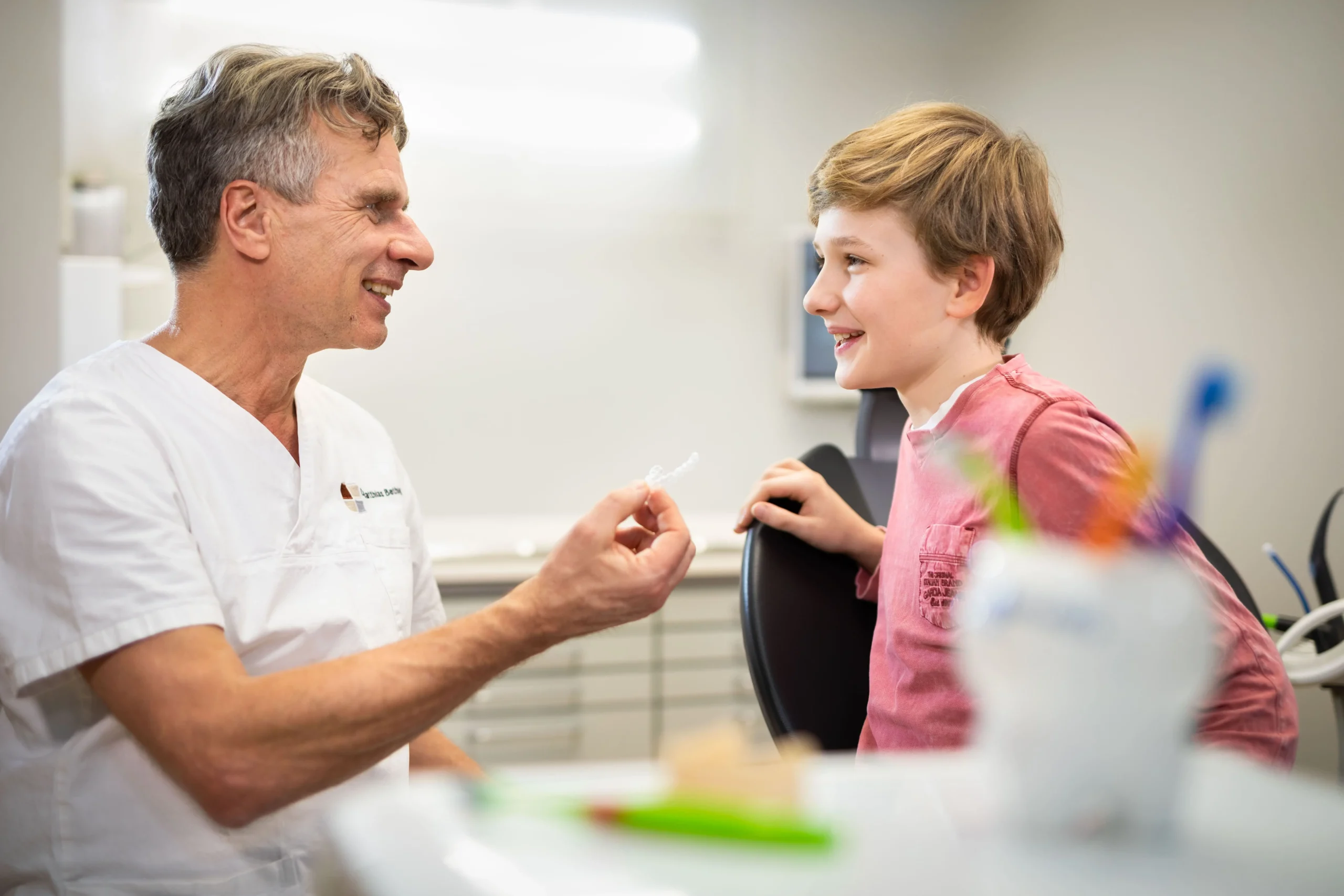 Beissschiene vom Zahnarzt in Berlin